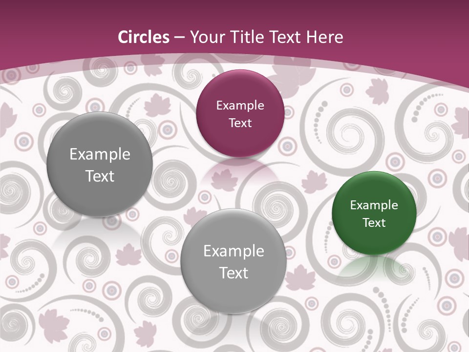 Decoration Vector Tree PowerPoint Template