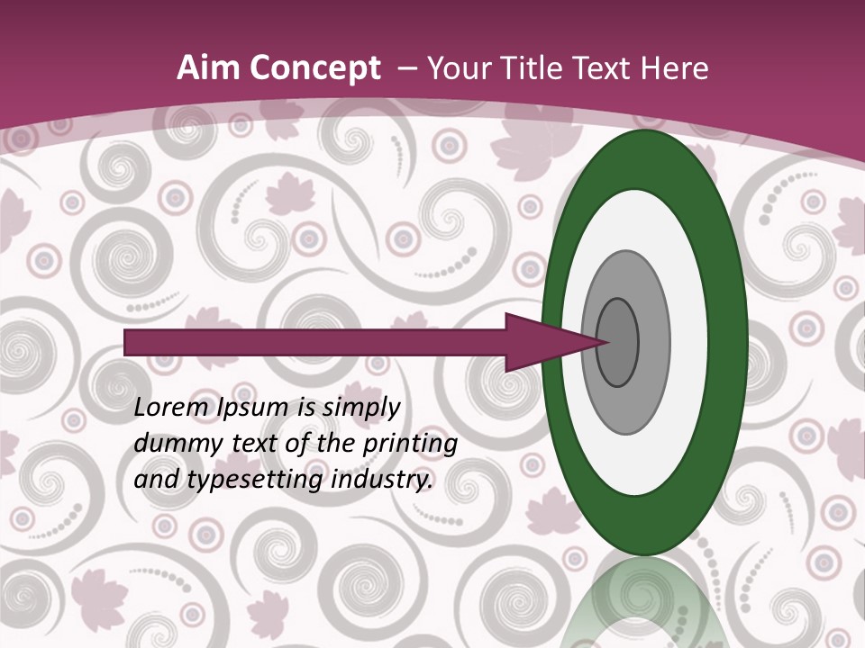 Decoration Vector Tree PowerPoint Template