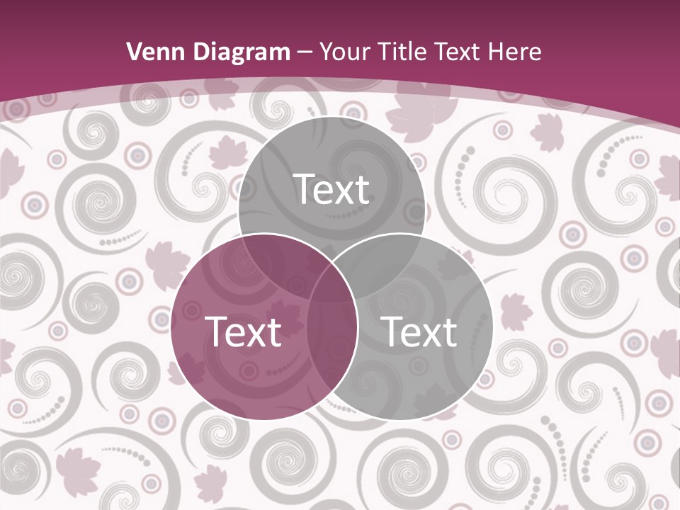 Decoration Vector Tree PowerPoint Template