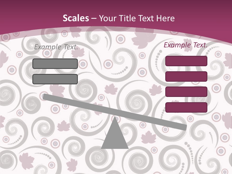 Decoration Vector Tree PowerPoint Template