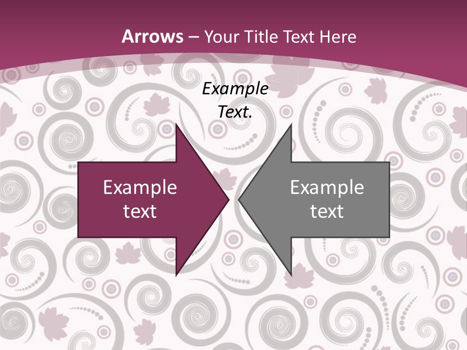 Decoration Vector Tree PowerPoint Template
