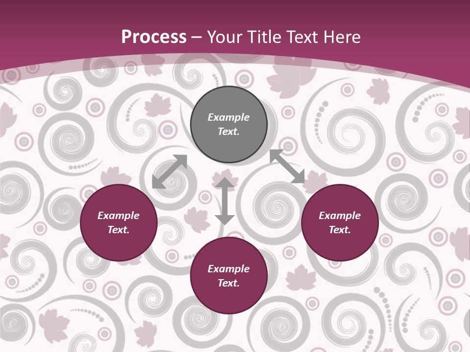 Decoration Vector Tree PowerPoint Template