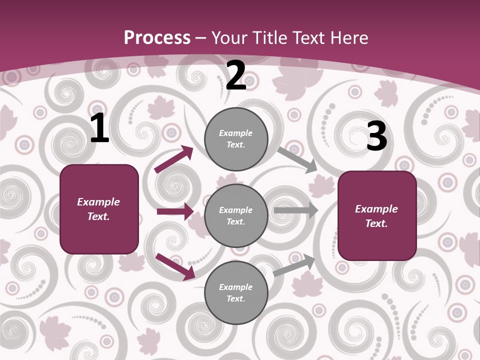 Decoration Vector Tree PowerPoint Template