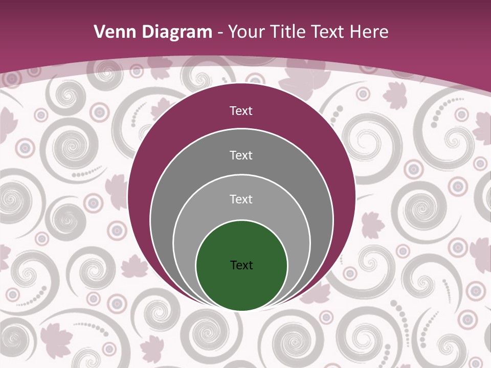 Decoration Vector Tree PowerPoint Template