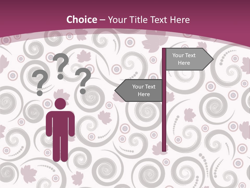 Decoration Vector Tree PowerPoint Template