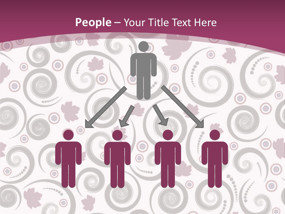 Decoration Vector Tree PowerPoint Template