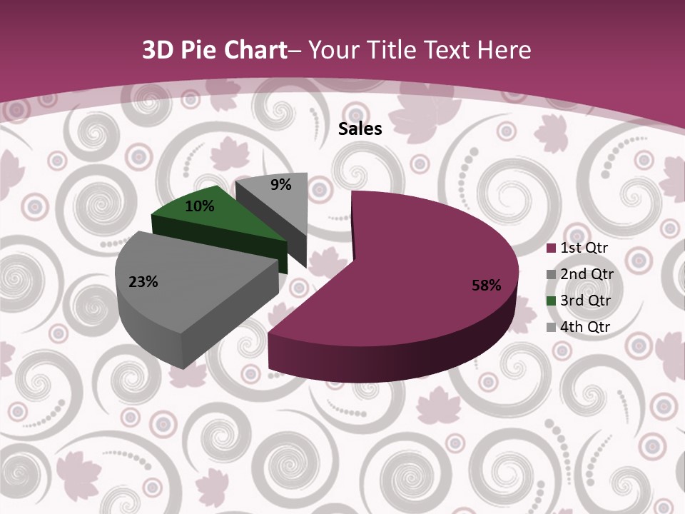 Decoration Vector Tree PowerPoint Template