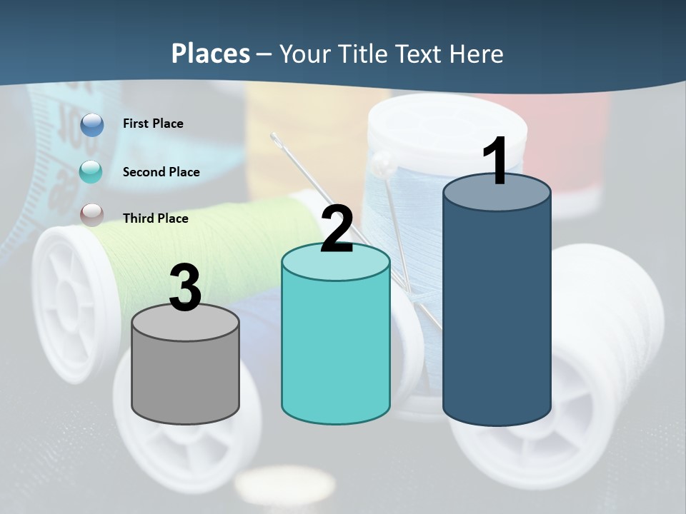 Garment Kit Tape PowerPoint Template