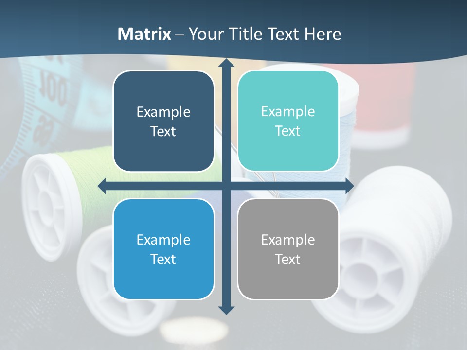 Garment Kit Tape PowerPoint Template