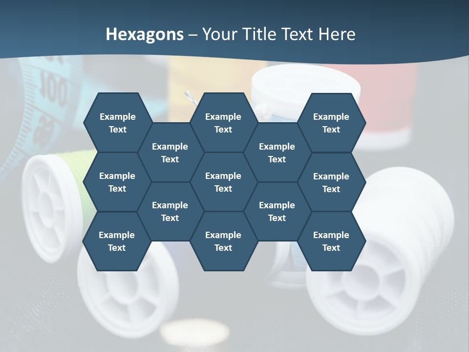 Garment Kit Tape PowerPoint Template