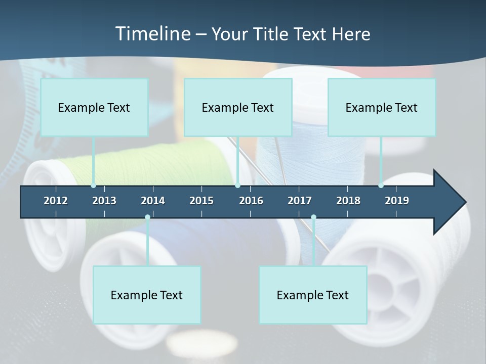 Garment Kit Tape PowerPoint Template