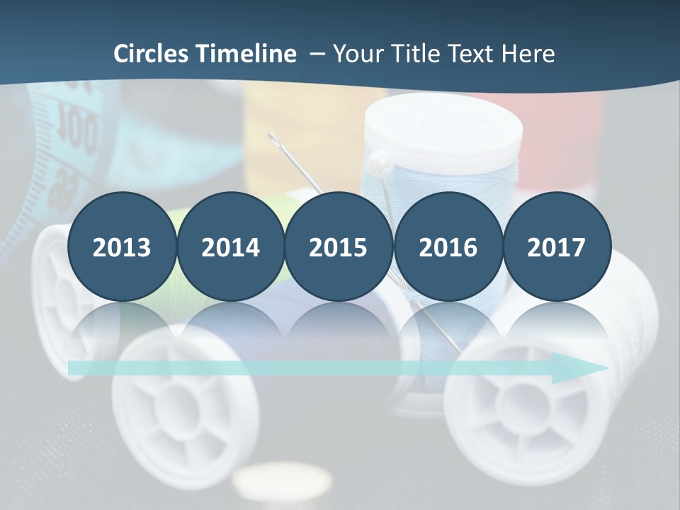 Garment Kit Tape PowerPoint Template