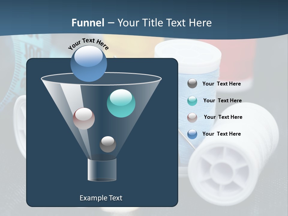 Garment Kit Tape PowerPoint Template