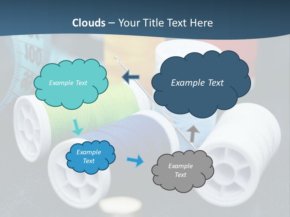 Garment Kit Tape PowerPoint Template