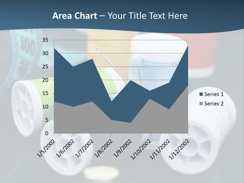 Garment Kit Tape PowerPoint Template
