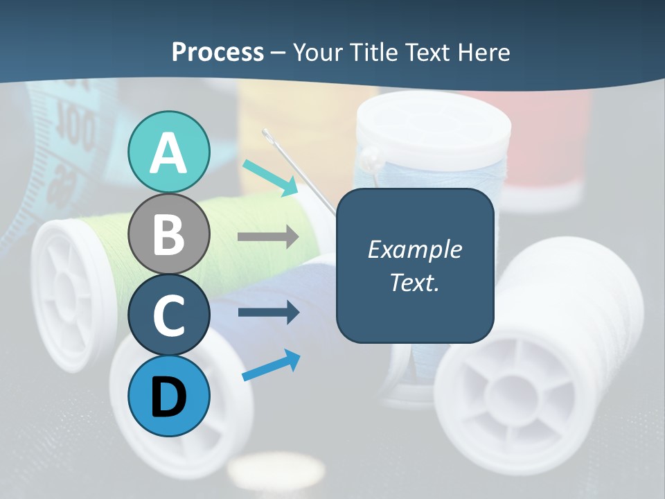 Garment Kit Tape PowerPoint Template