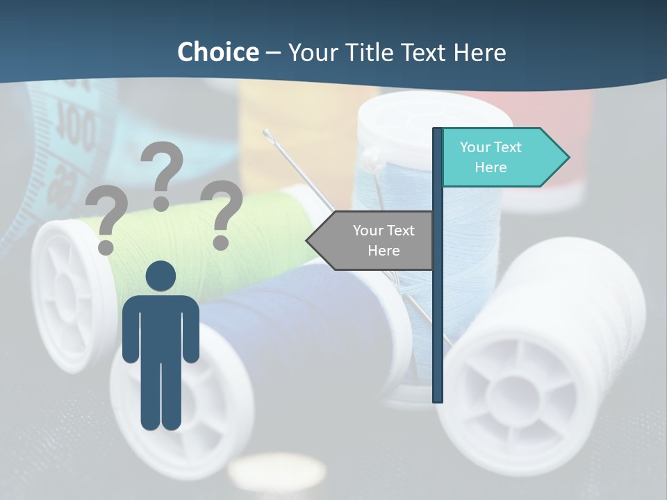 Garment Kit Tape PowerPoint Template