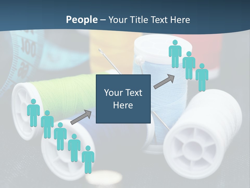 Garment Kit Tape PowerPoint Template