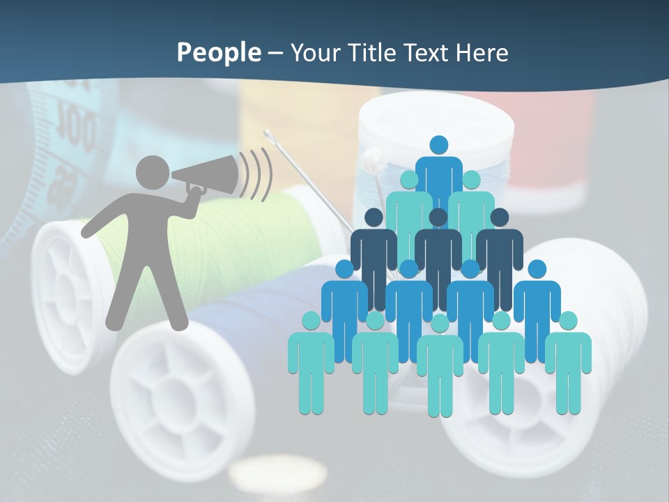 Garment Kit Tape PowerPoint Template