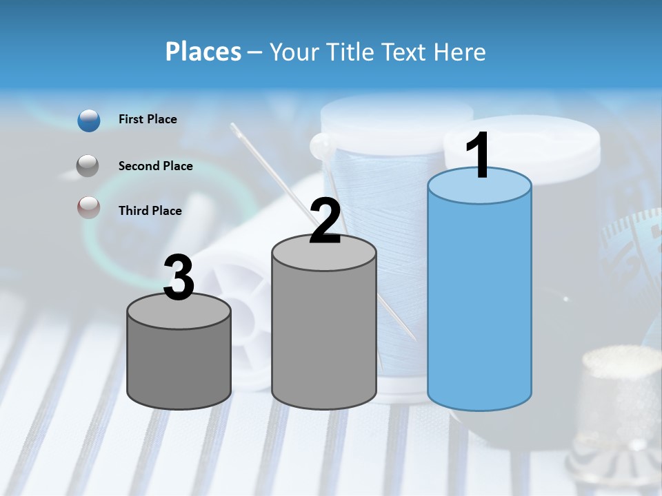 Kit Clothing Tailor PowerPoint Template