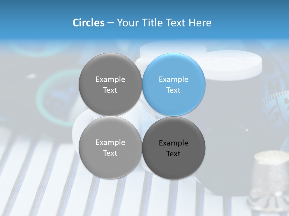 Kit Clothing Tailor PowerPoint Template