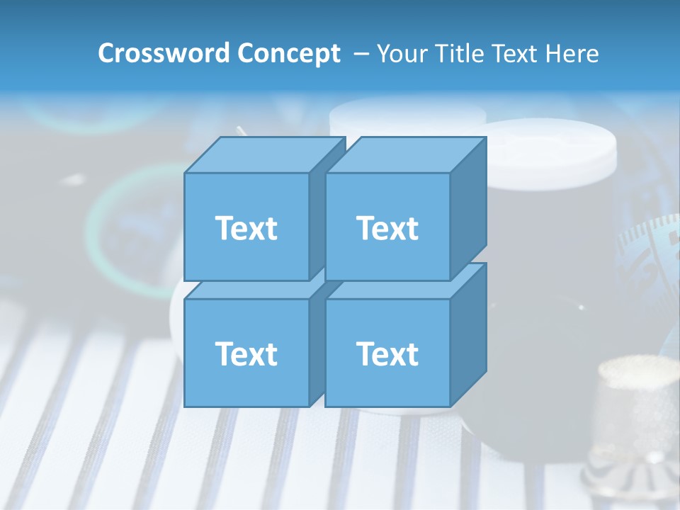Kit Clothing Tailor PowerPoint Template