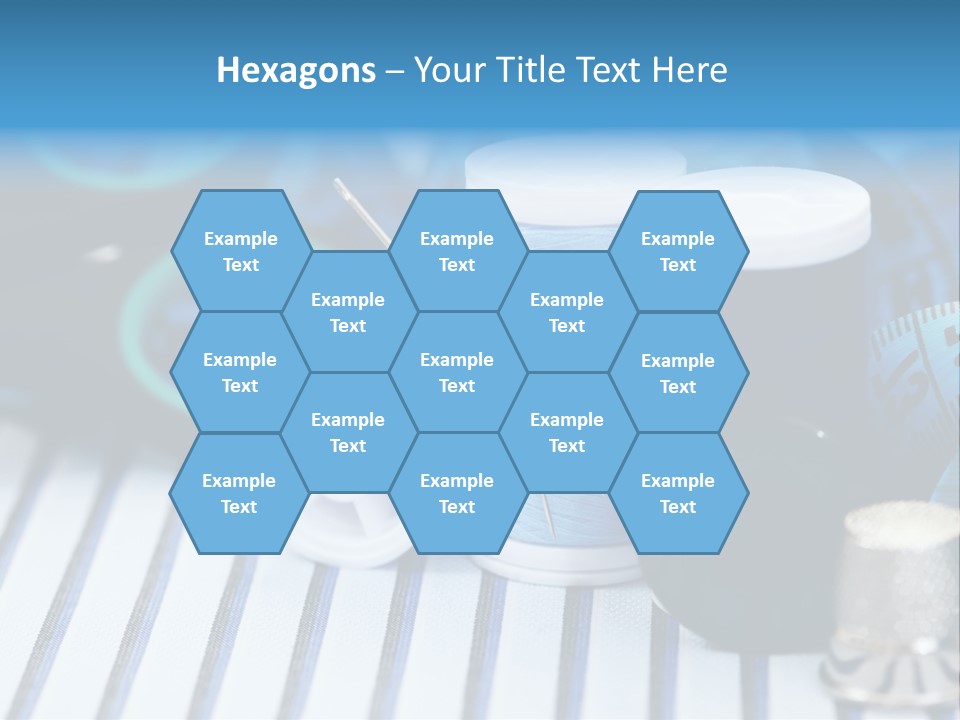 Kit Clothing Tailor PowerPoint Template