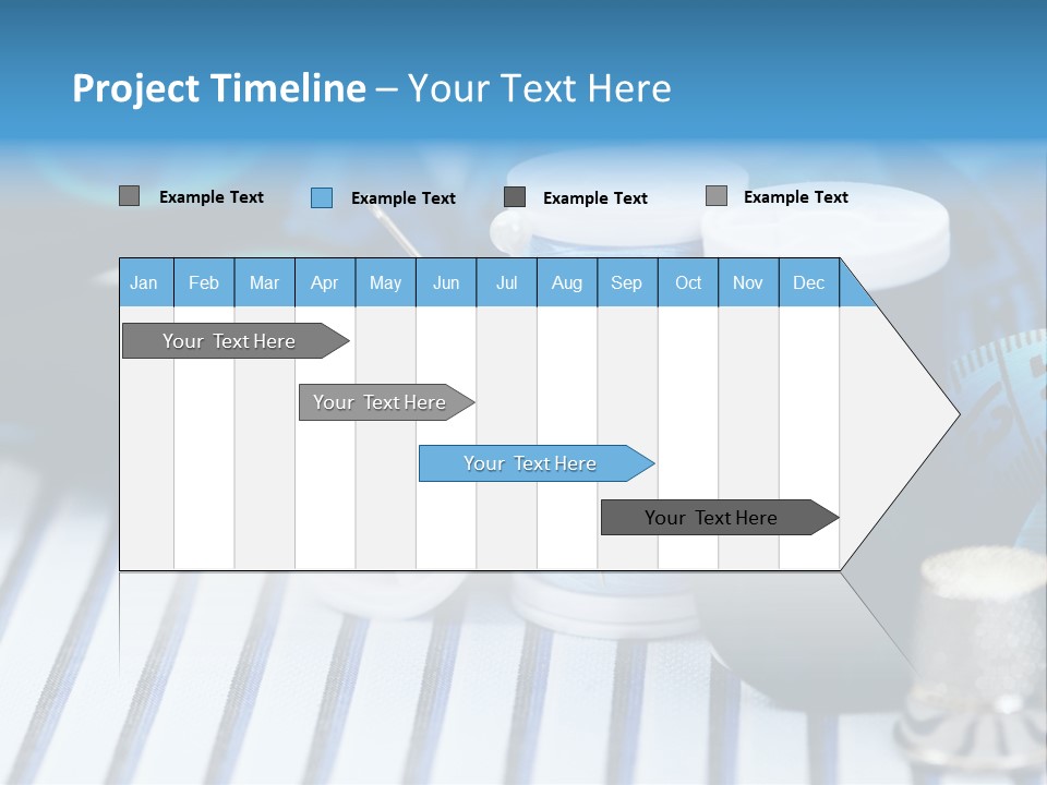 Kit Clothing Tailor PowerPoint Template