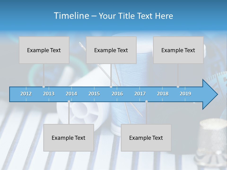 Kit Clothing Tailor PowerPoint Template