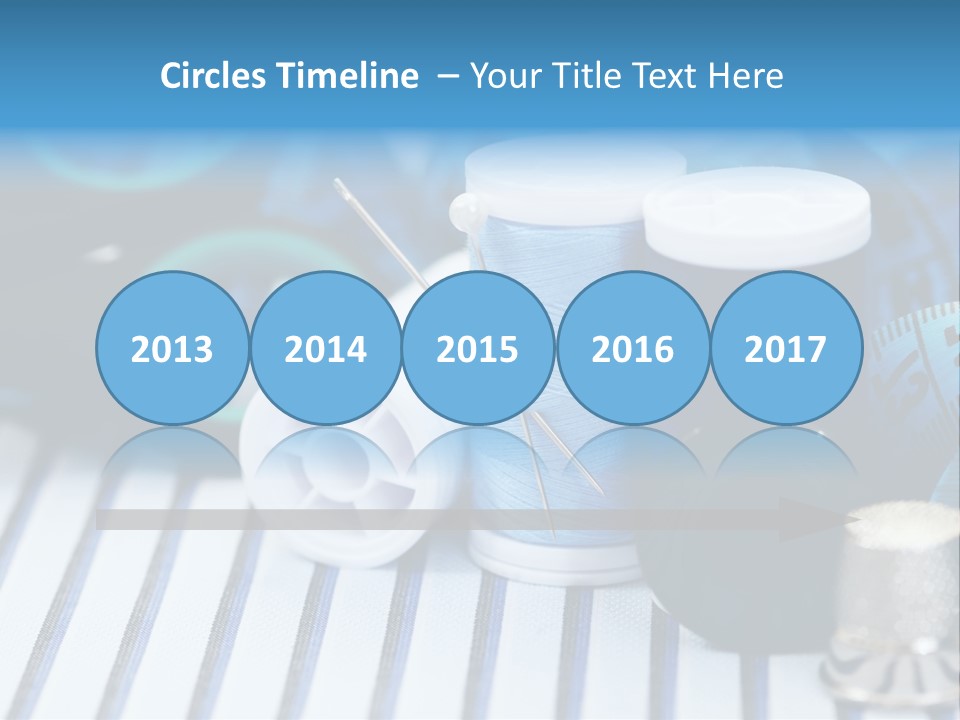 Kit Clothing Tailor PowerPoint Template