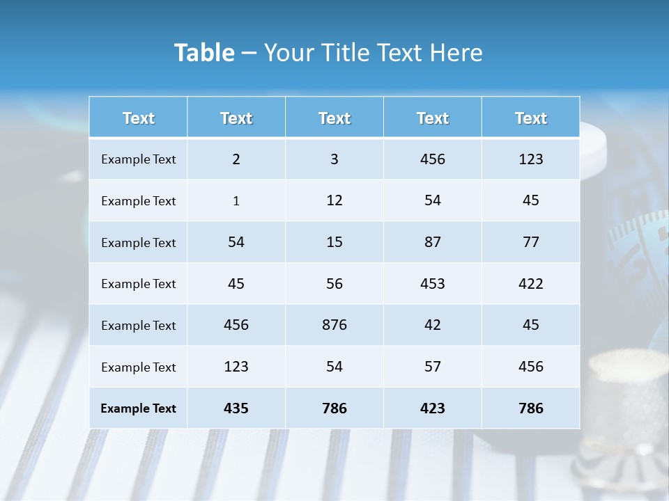 Kit Clothing Tailor PowerPoint Template