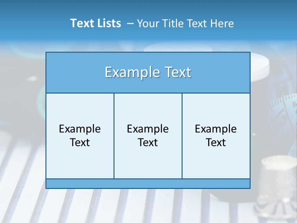 Kit Clothing Tailor PowerPoint Template