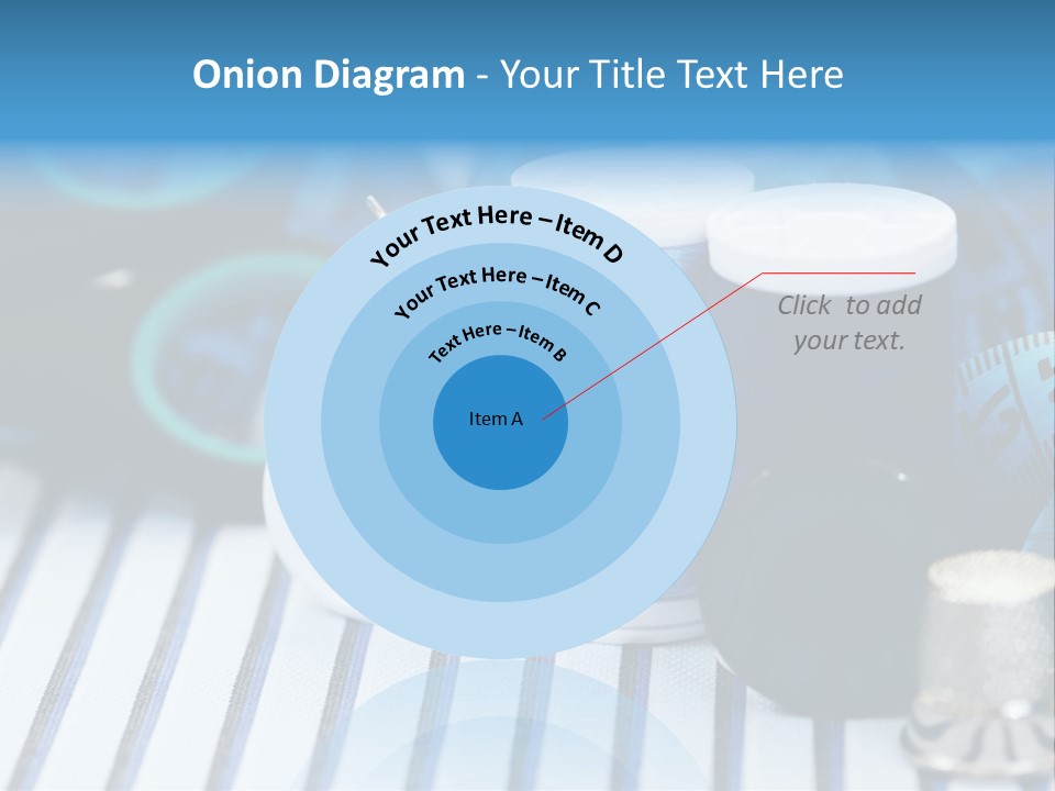 Kit Clothing Tailor PowerPoint Template