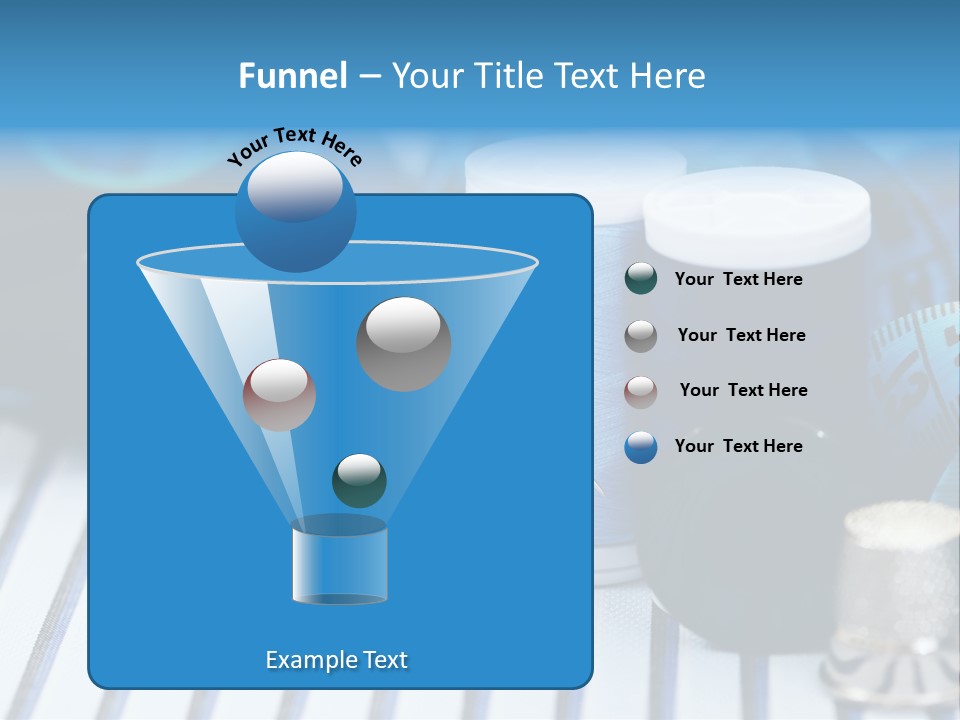 Kit Clothing Tailor PowerPoint Template