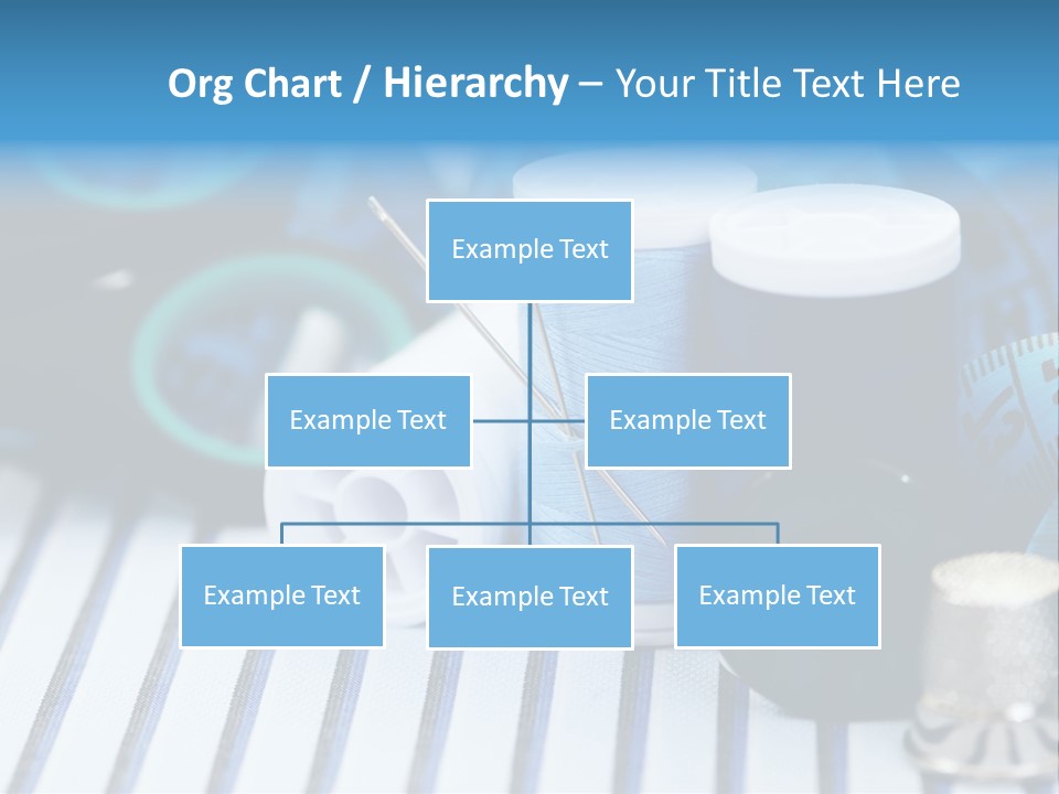 Kit Clothing Tailor PowerPoint Template