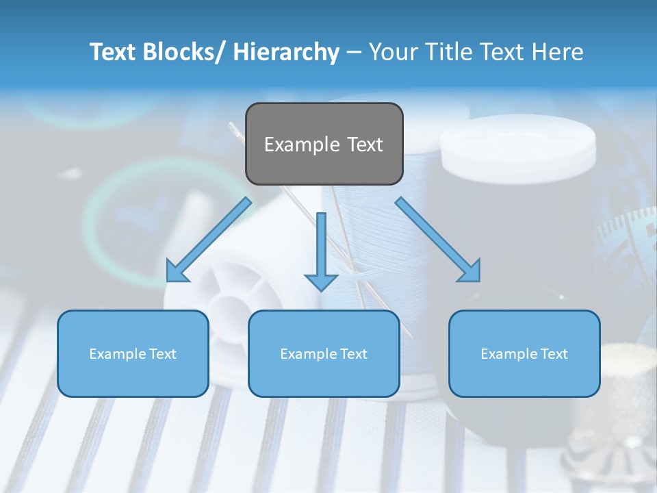 Kit Clothing Tailor PowerPoint Template