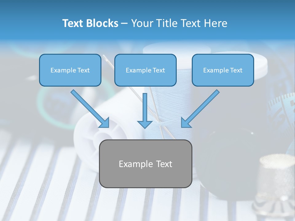Kit Clothing Tailor PowerPoint Template