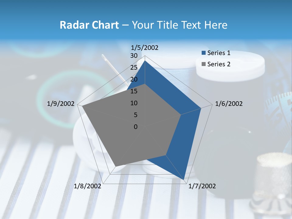 Kit Clothing Tailor PowerPoint Template