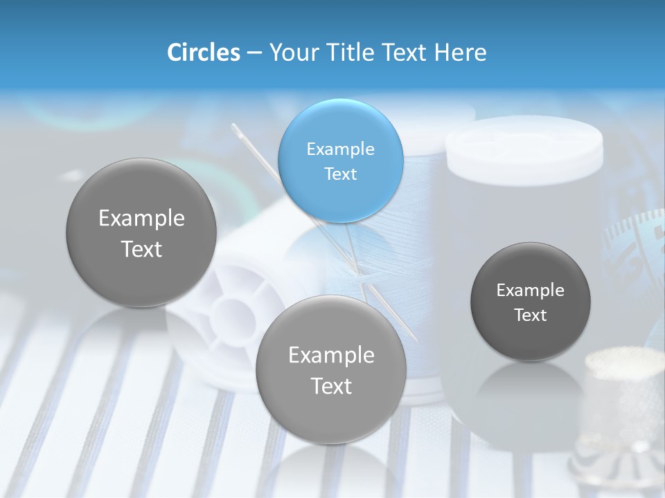 Kit Clothing Tailor PowerPoint Template