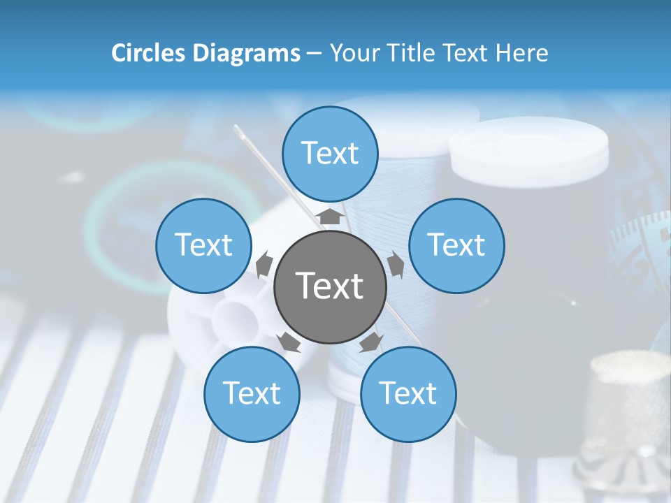 Kit Clothing Tailor PowerPoint Template