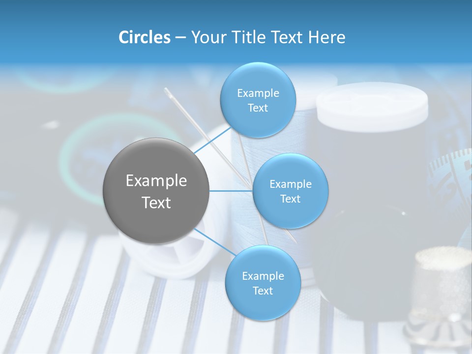 Kit Clothing Tailor PowerPoint Template