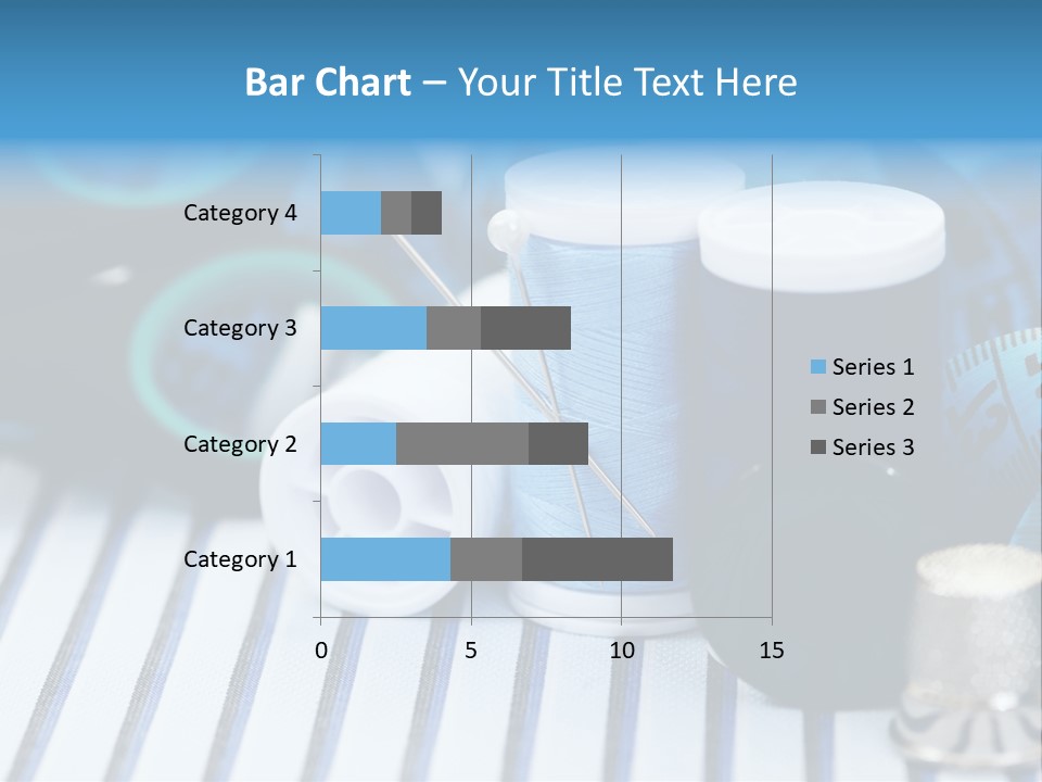 Kit Clothing Tailor PowerPoint Template