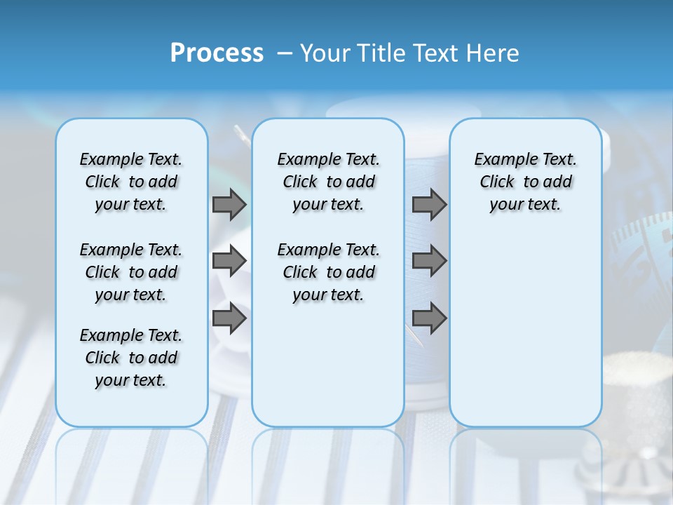 Kit Clothing Tailor PowerPoint Template