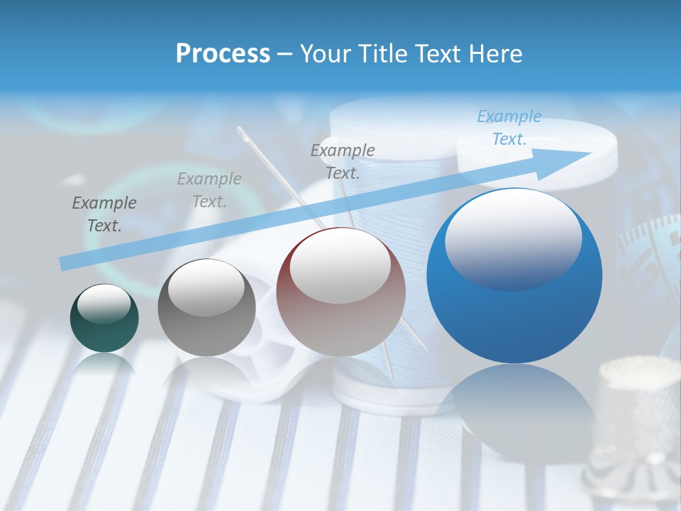 Kit Clothing Tailor PowerPoint Template