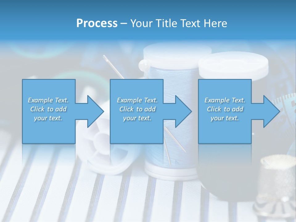 Kit Clothing Tailor PowerPoint Template
