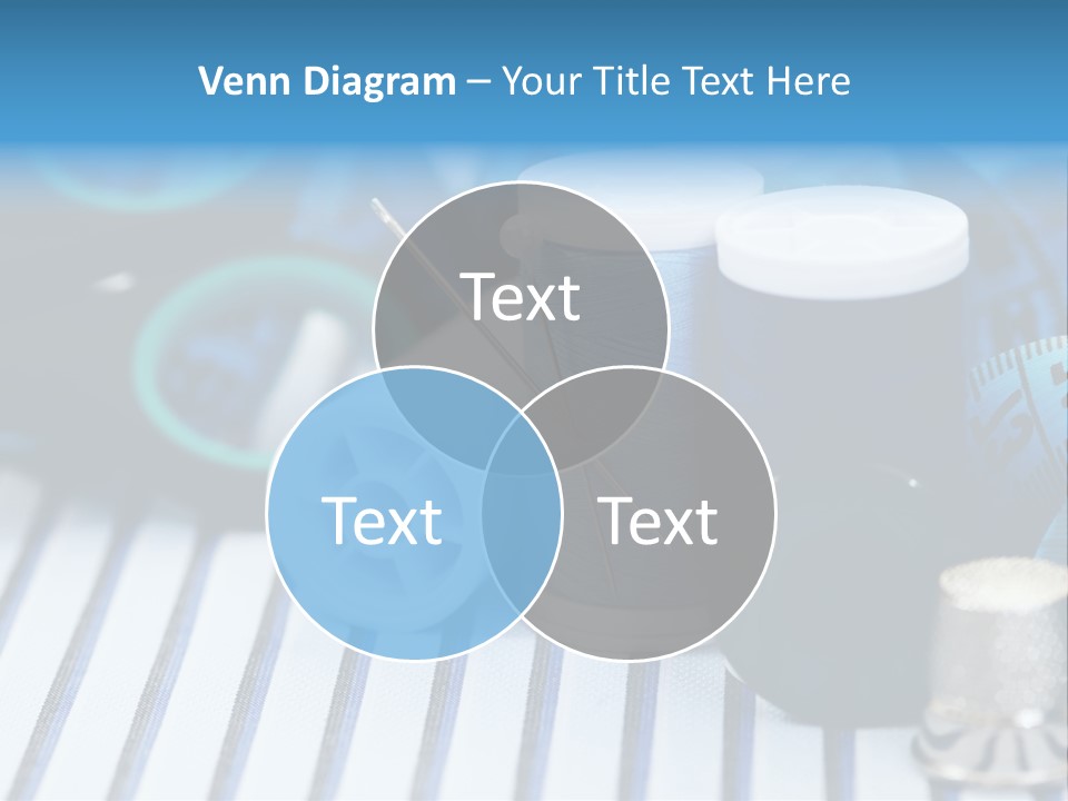 Kit Clothing Tailor PowerPoint Template