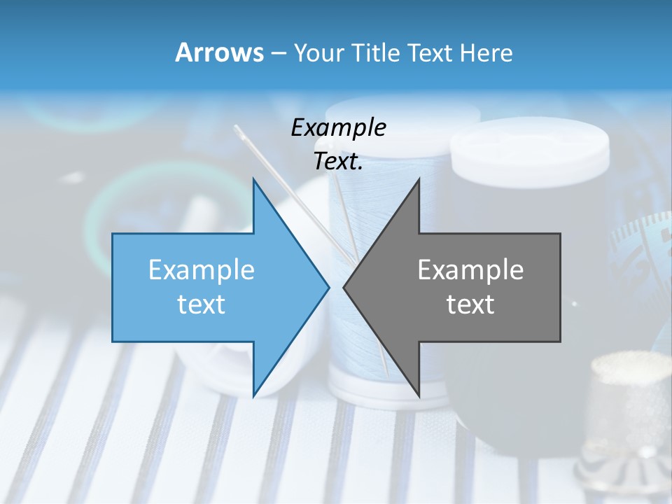 Kit Clothing Tailor PowerPoint Template