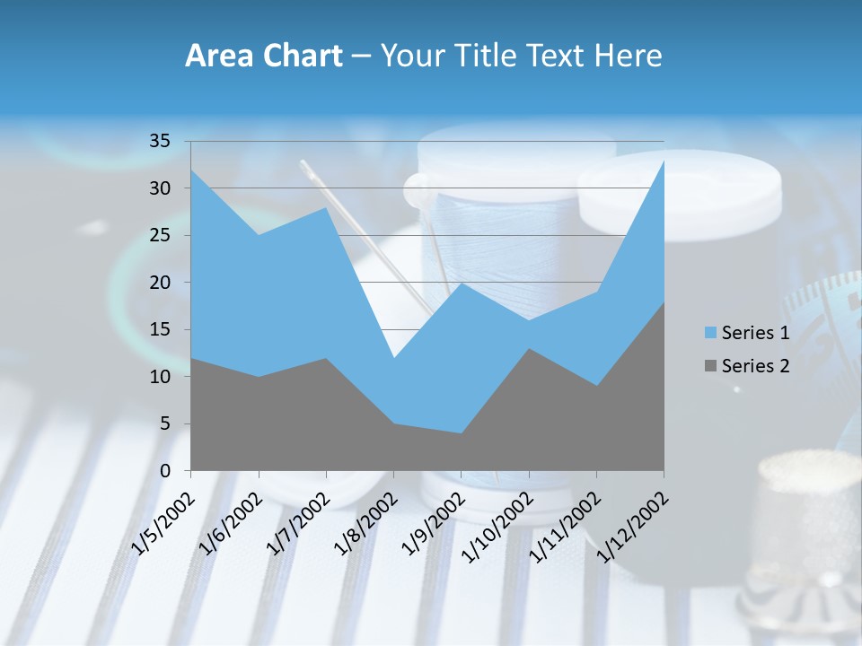 Kit Clothing Tailor PowerPoint Template