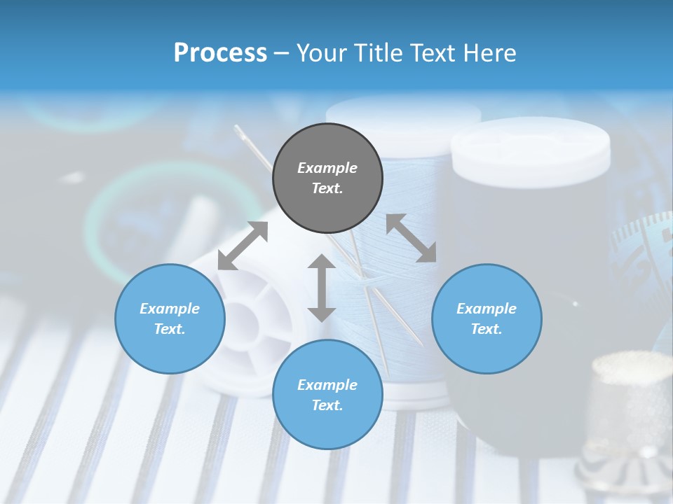 Kit Clothing Tailor PowerPoint Template