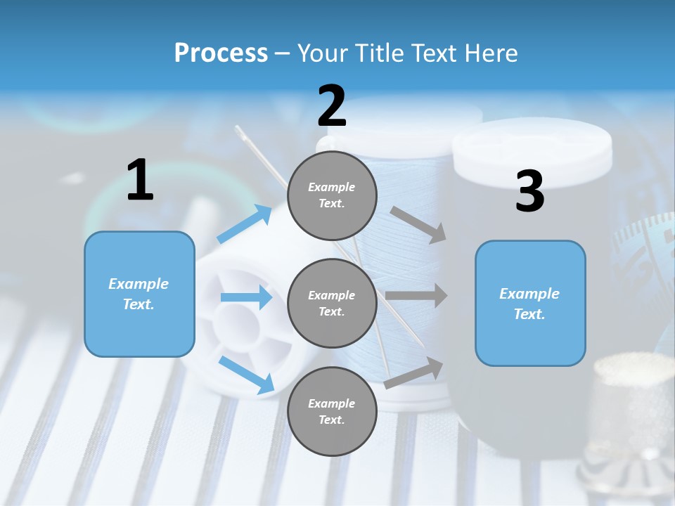Kit Clothing Tailor PowerPoint Template